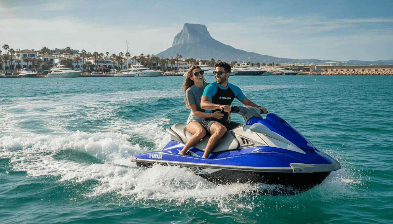 Jet ski rental near La Reserva Sotogrande