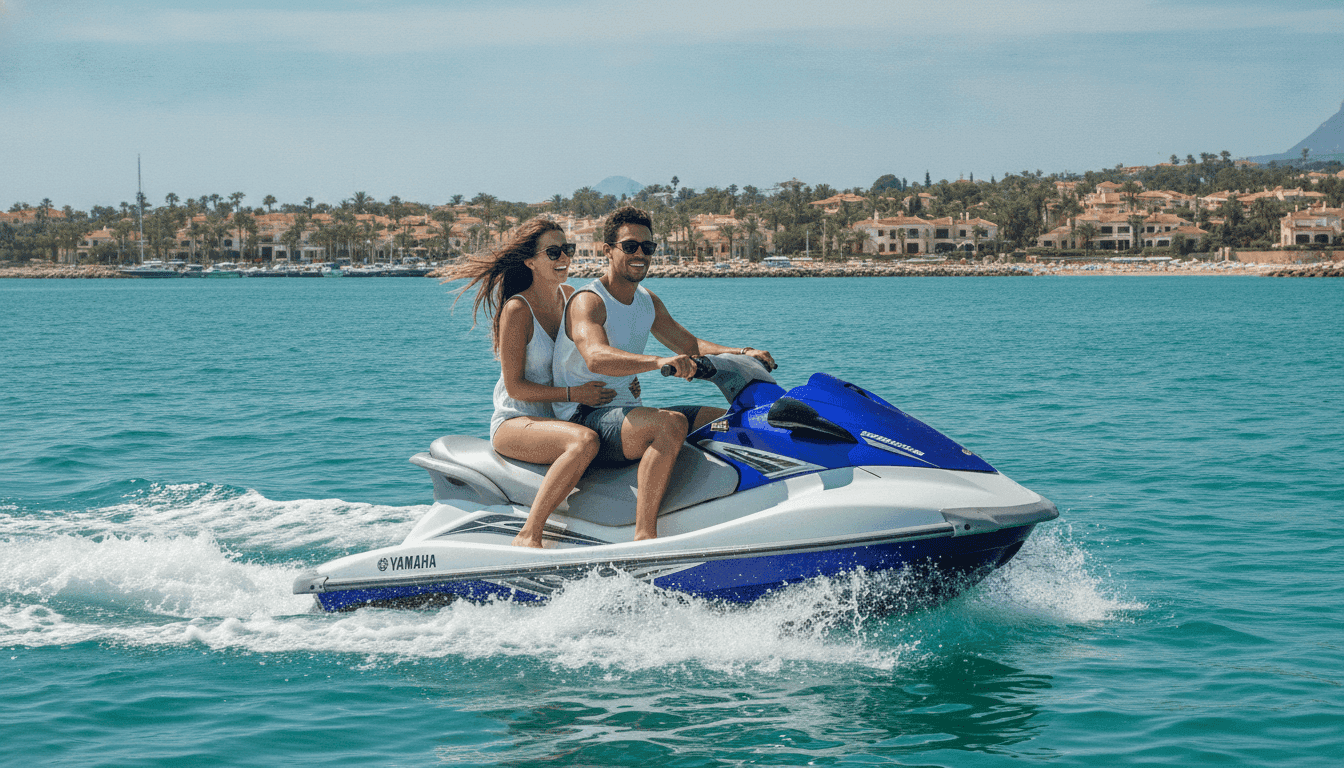 Tour en jet ski 1 hora Sotogrande